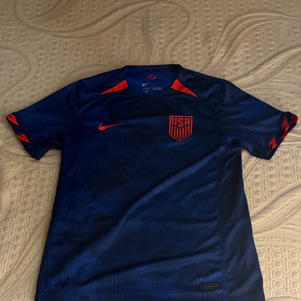 Nike USA Soccer Jersey in Navy and Red